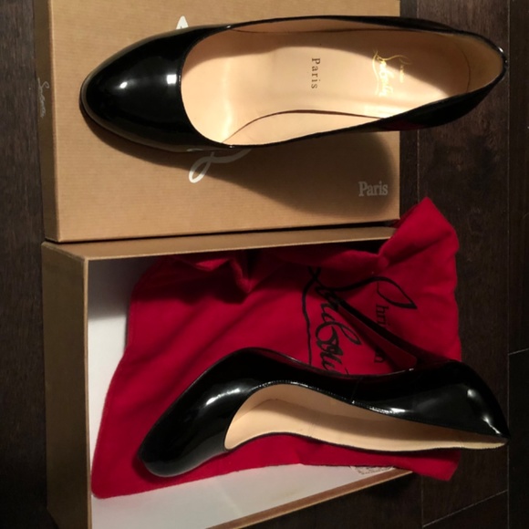 Christian Louboutin Ron Ron Pump Black Patent Calf - Picture 3 of 5